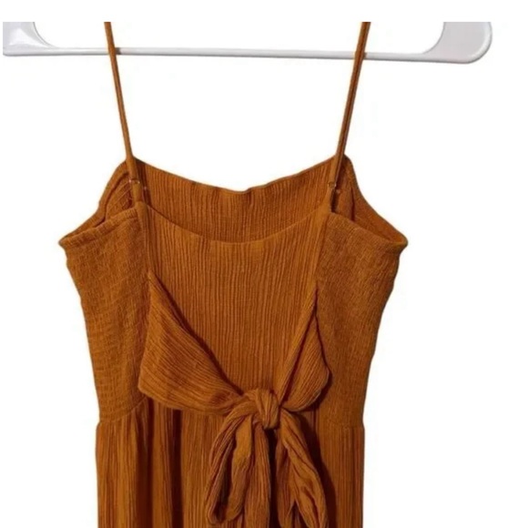 Lush Mustard Maxi Dress - Picture 7 of 7